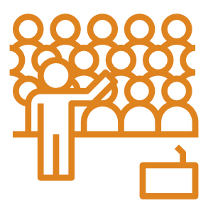 pictogramme colloques et séminaires